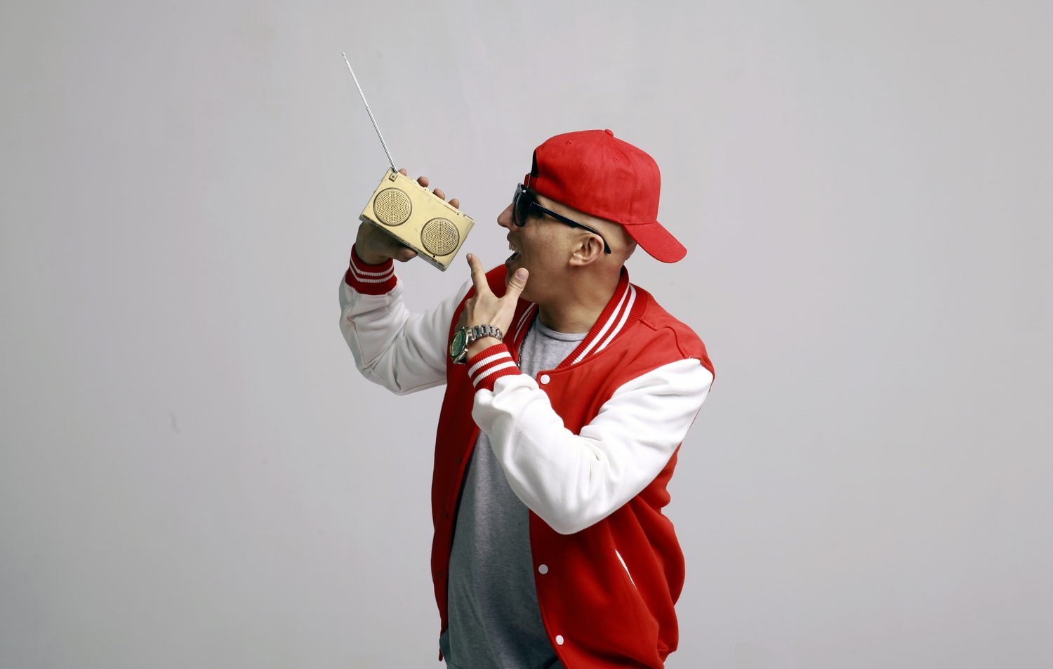 Asha D, red cap